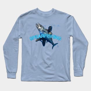 Spearfishing t-shirt designs Long Sleeve T-Shirt